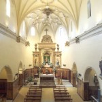 Vista de la Iglesia de Nuez de Ebro